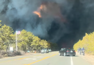 Verheerender Waldbrand: New York ruft Notstand aus