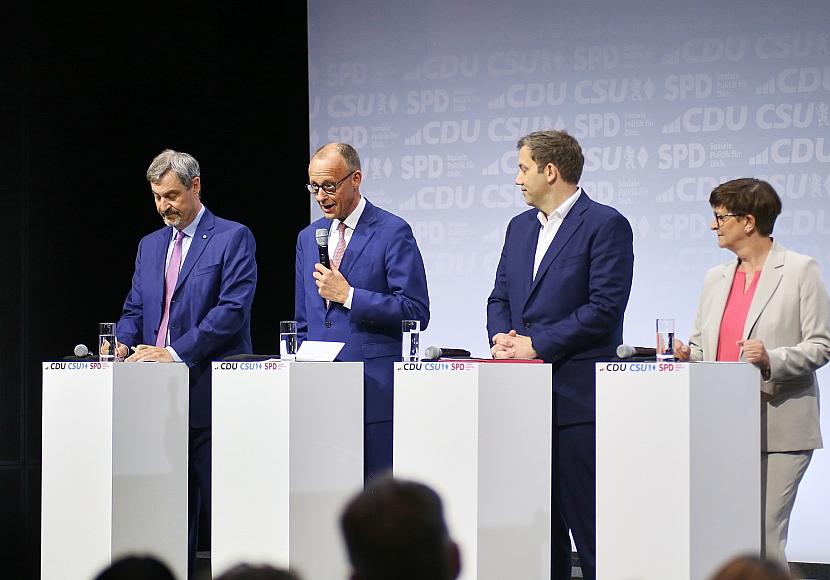 Linke sieht “angekündigten Rechtsbruch” im Koalitionsvertrag