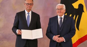 Merz von Steinmeier zum Bundeskanzler ernannt