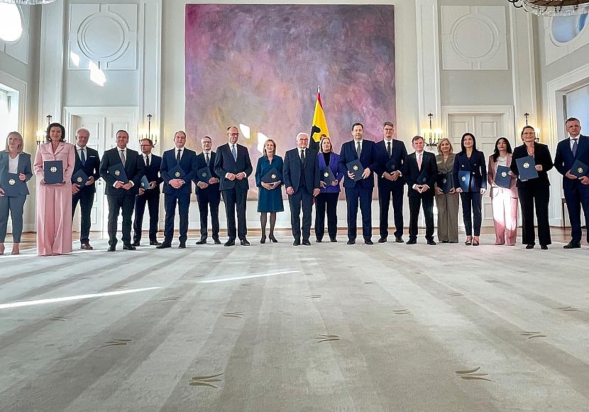 Kabinett ernannt – neue Bundesregierung im Amt