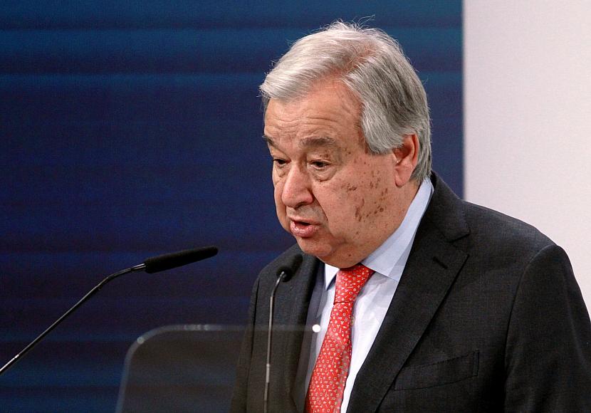 Guterres und Baerbock mahnen zu Frieden und Klimaschutz