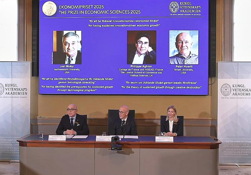 Wirtschaftsnobelpreis für Forschungen zu Wirtschaftswachstum