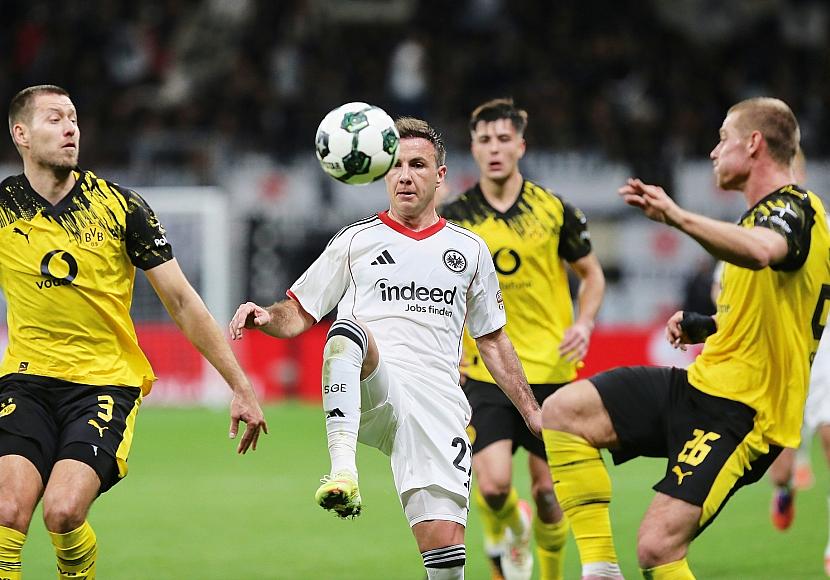 DFB-Pokal: Dortmund schlägt Frankfurt im Elfmeterschießen