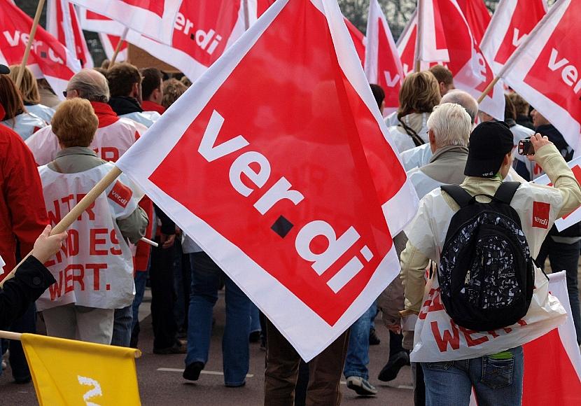 Verdi droht mit Streiks im öffentlichen Dienst