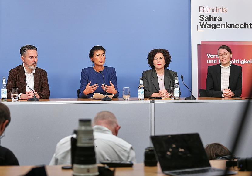 Wagenknecht zieht sich von BSW-Vorsitz zurück