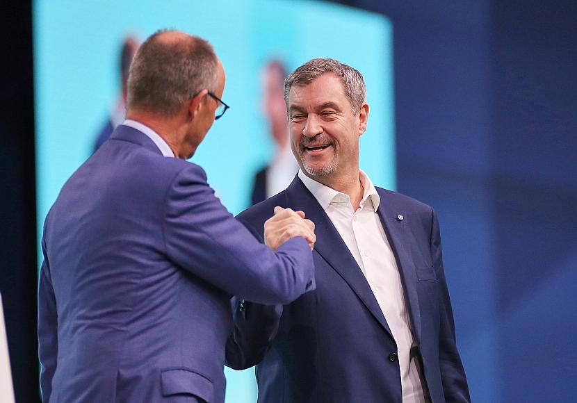 Söder lobt Merz als „unseren Trumpf bei Trump“