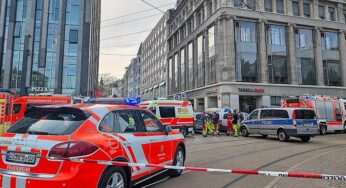 Auto rast in Leipzig im Menschenmenge – Tote und Verletzte