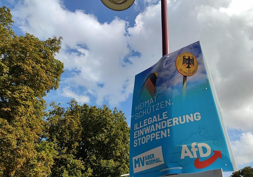 Umfrage: AfD in Mecklenburg-Vorpommern vorn – CDU stürzt ab