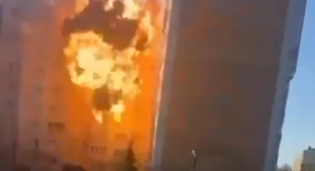 Ukrainische Drohne schlägt im Herzen Moskaus ein