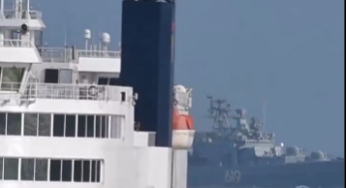 Bedrohliche Lage durch russische Kriegsschiffe vor Fehmarn