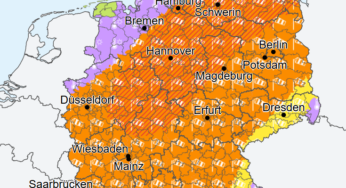 DWD warnt: Ganz Deutschland wird zur Gefahrenzone