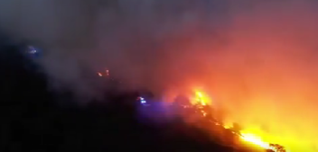 Neue Gefahr: Feuer erreicht Kernkraftwerk