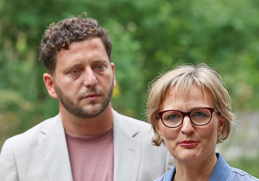 Grünen-Chefs Banaszak und Brantner kandidieren erneut