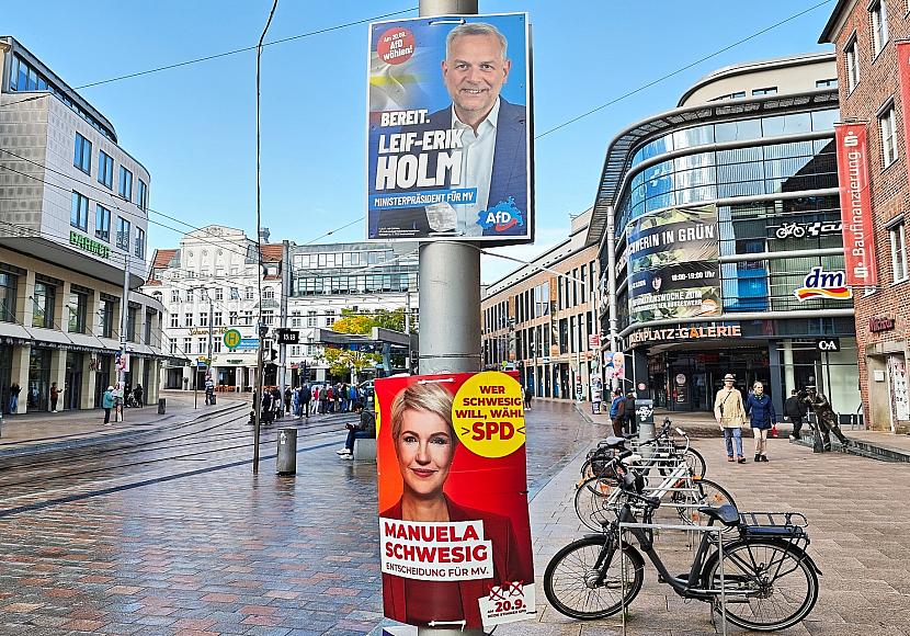 Wahlbeteiligung im Nordosten bis 14 Uhr deutlich höher als 2021