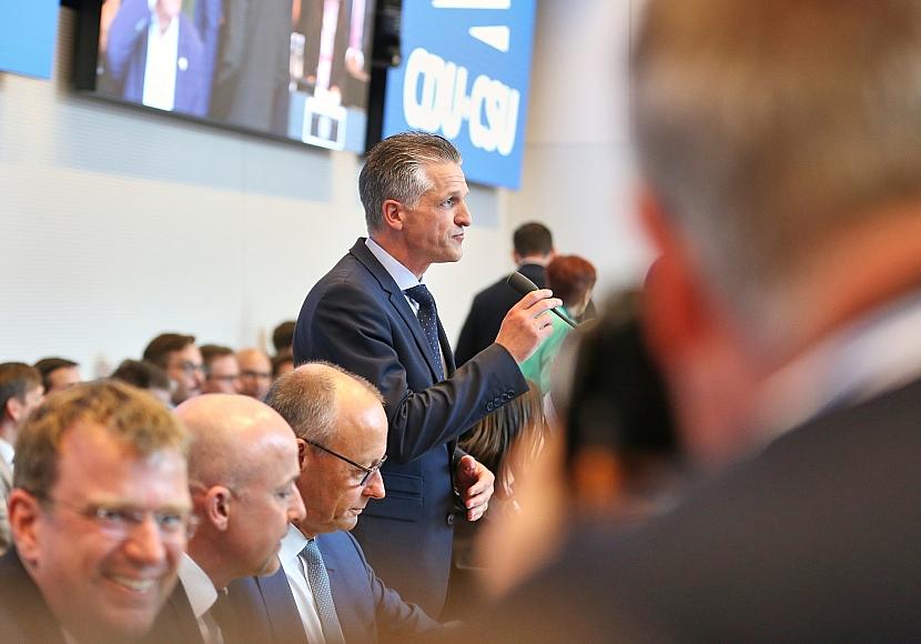 Emotionale Debatte bei Unionsfraktionssitzung