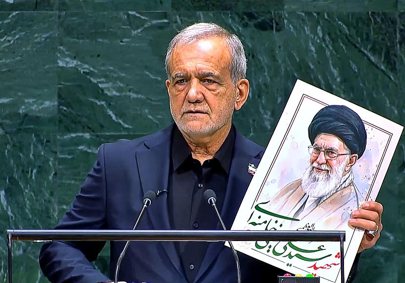 Irans Präsident vor UN: „Wir sind Opfer von Terroristen“
