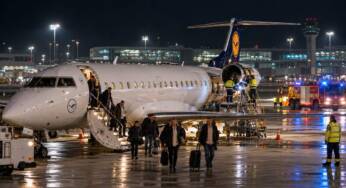 Triebwerkschaden zwingt Maschine der Lufthansa mit 63 Passagieren zu Boden