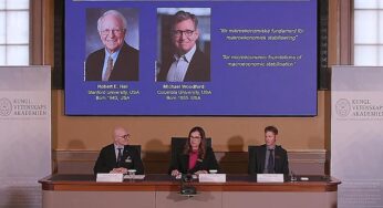 Wirtschaftsnobelpreis geht an US-Ökonomen Hall und Woodford